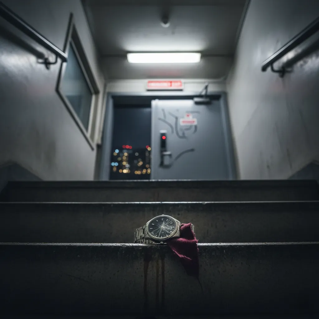 The Dark Stairs of the Plaza